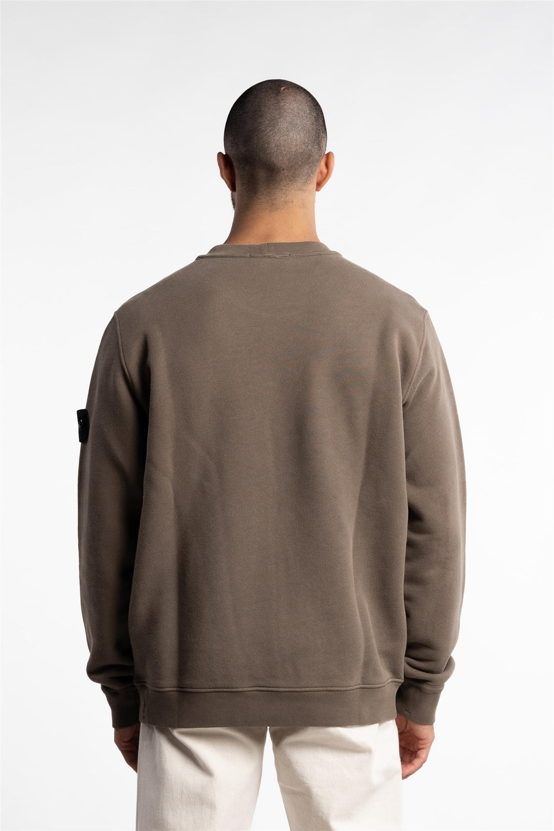 Fleece Sweatshirt Brown