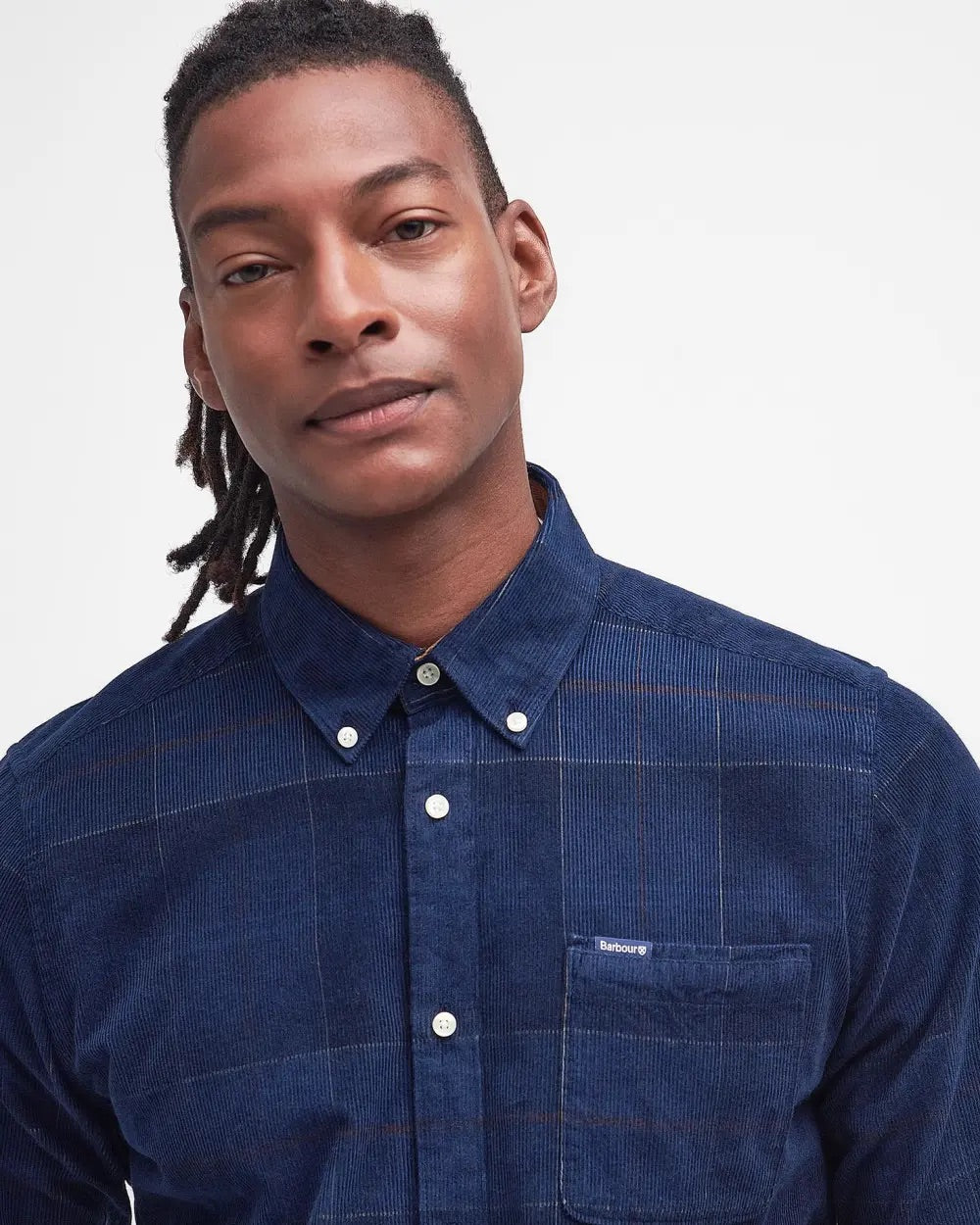Blair Tailored Long-Sleeved Shirt Midnight Tartan