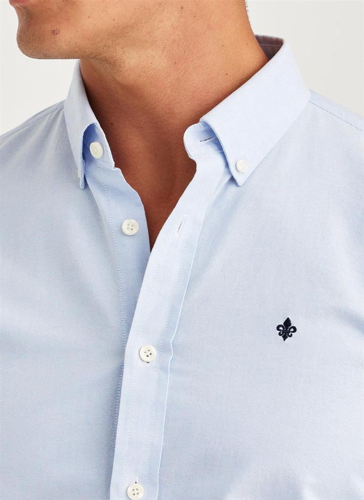 Oxford Slim Fit Button Down Shirt Light Blue