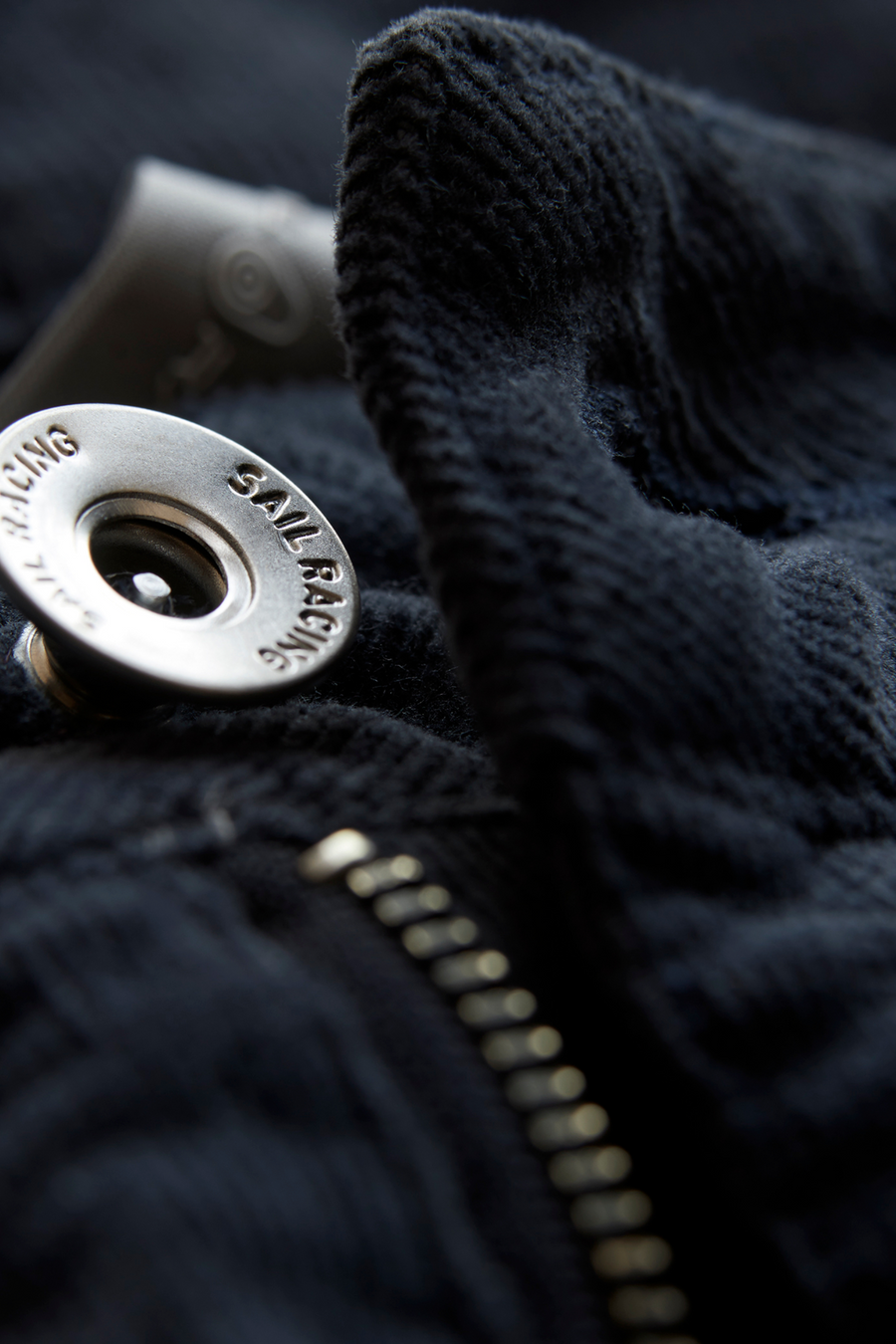 Bay blocked corduroy shorts - Dark navy