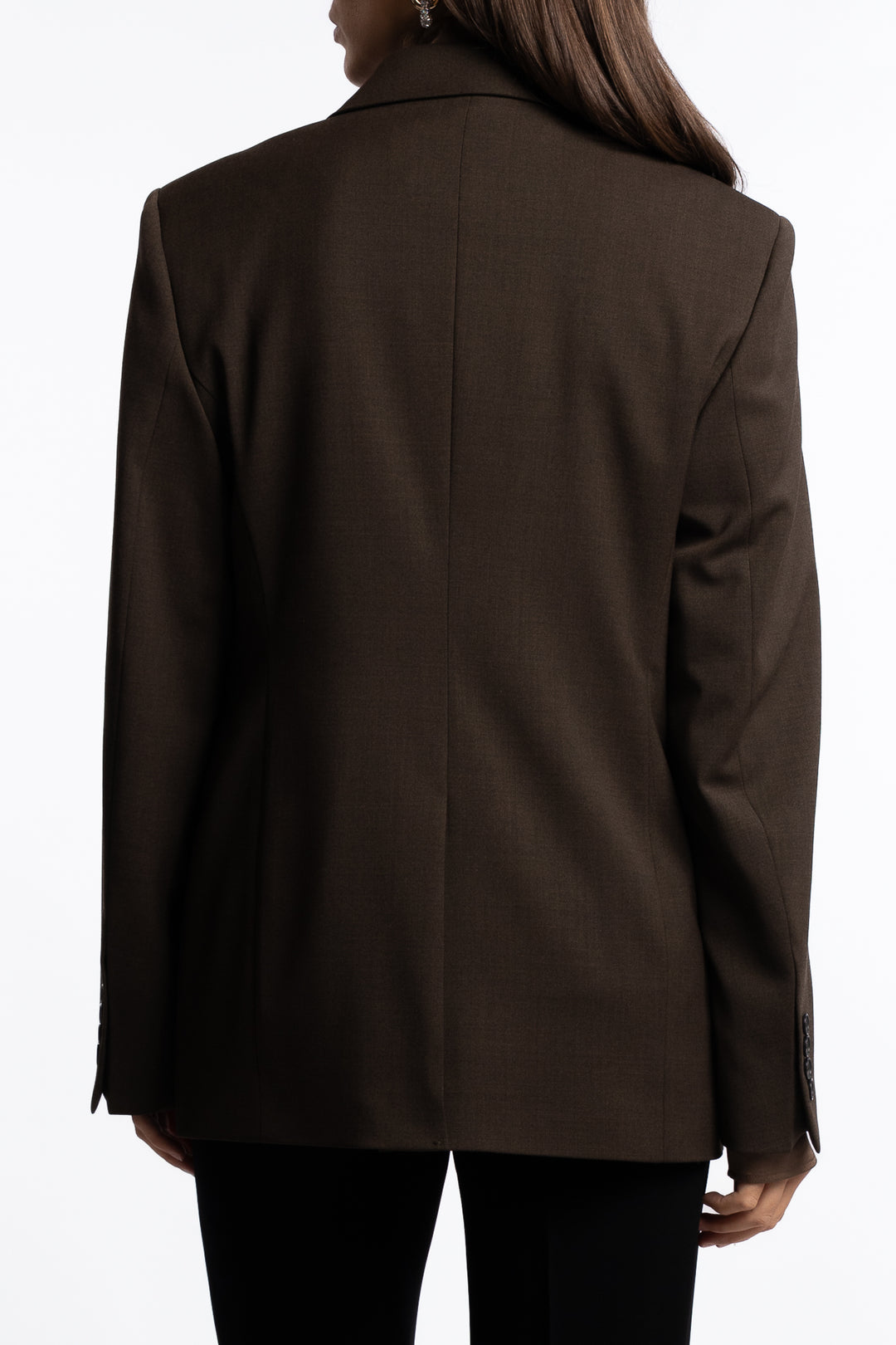 Delilah Blazer- Walnut Brown