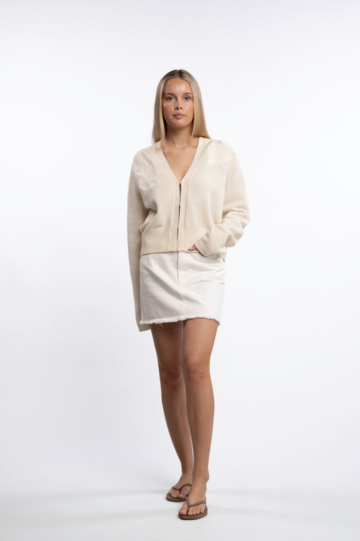Thorn Cardigan- Cream