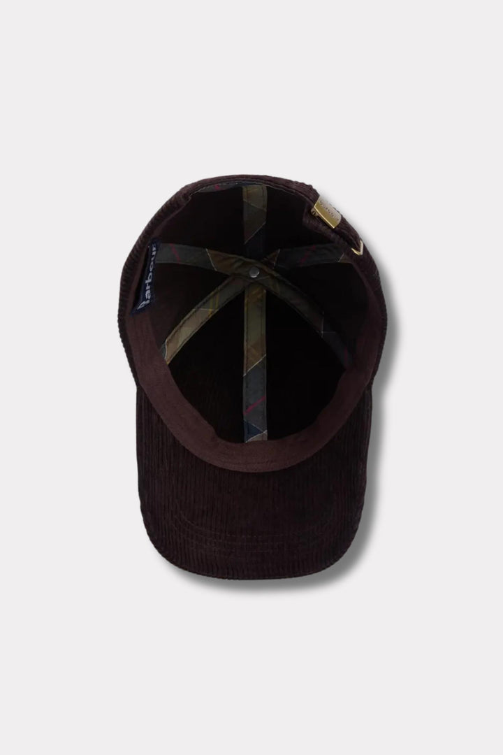 Preston Cord Cap- Brown