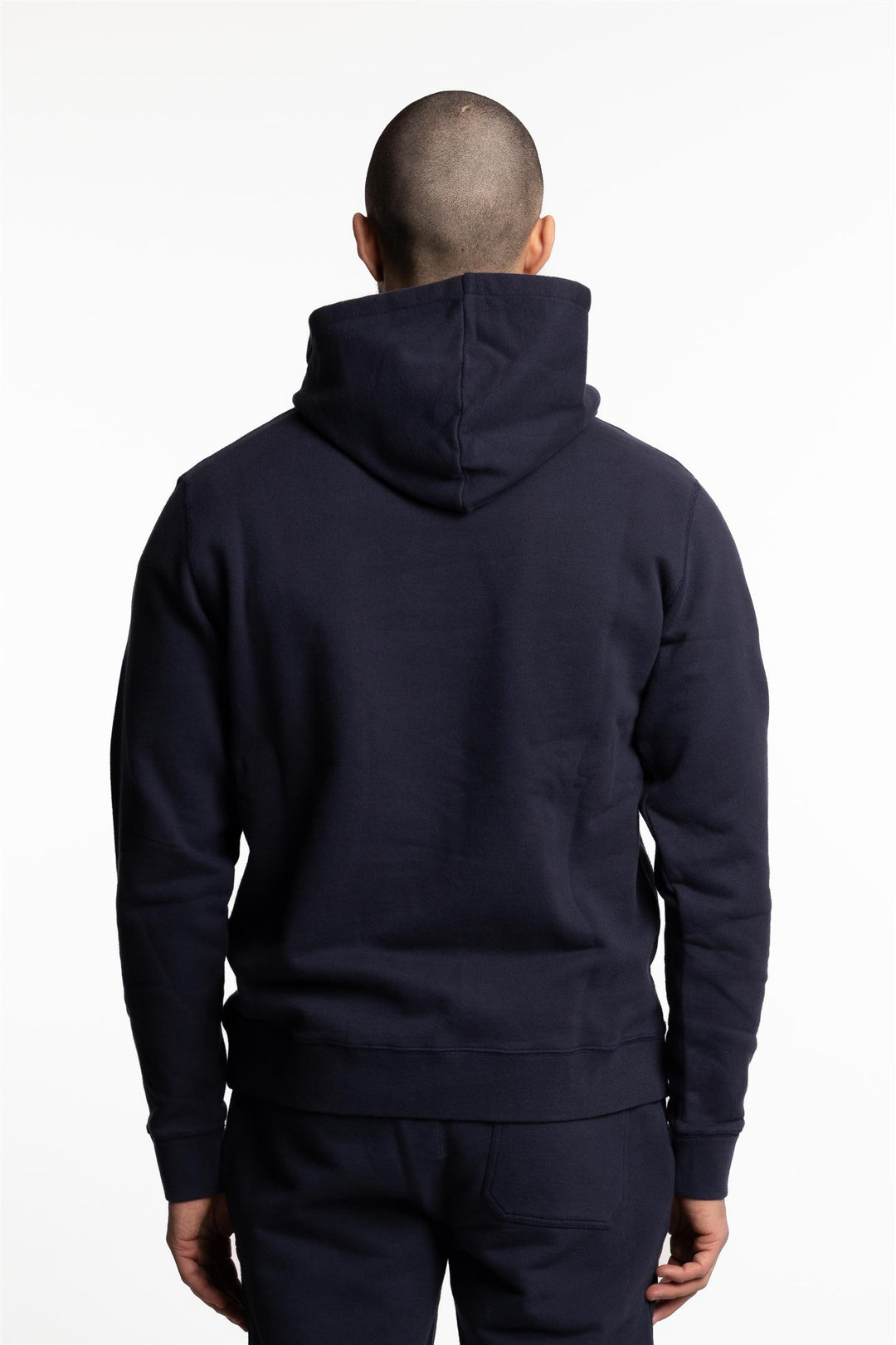 Loopback Overhead Hoody Navy