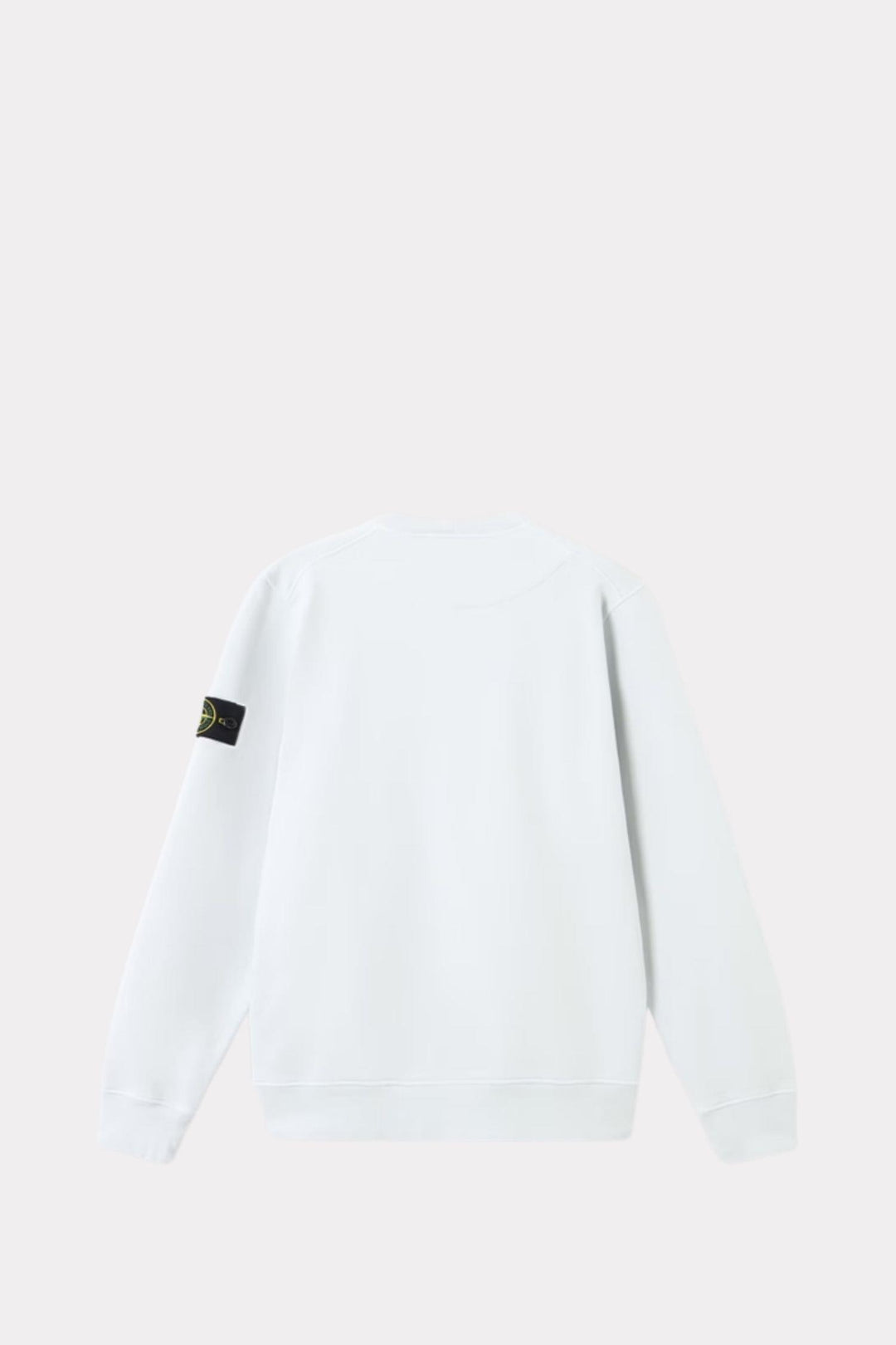 6100060 Organic Cotton Fleece Regular-fit Crewneck Off-White