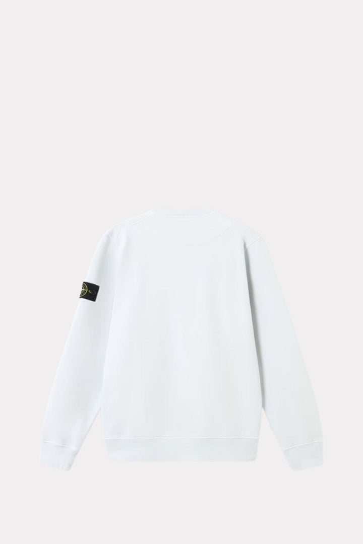 6100060 Organic Cotton Fleece Regular-fit Crewneck Off-White