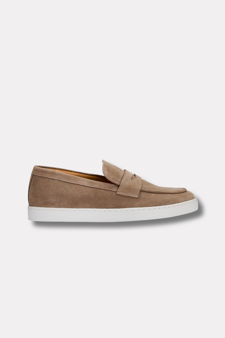 Penny Sneaker Earth Suede
