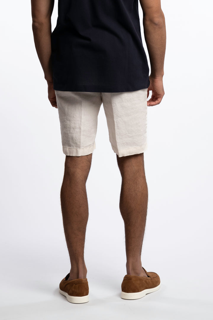 Linen Shorts Ecru
