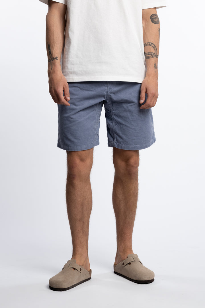 Corduroy G-Short Smoky Blue