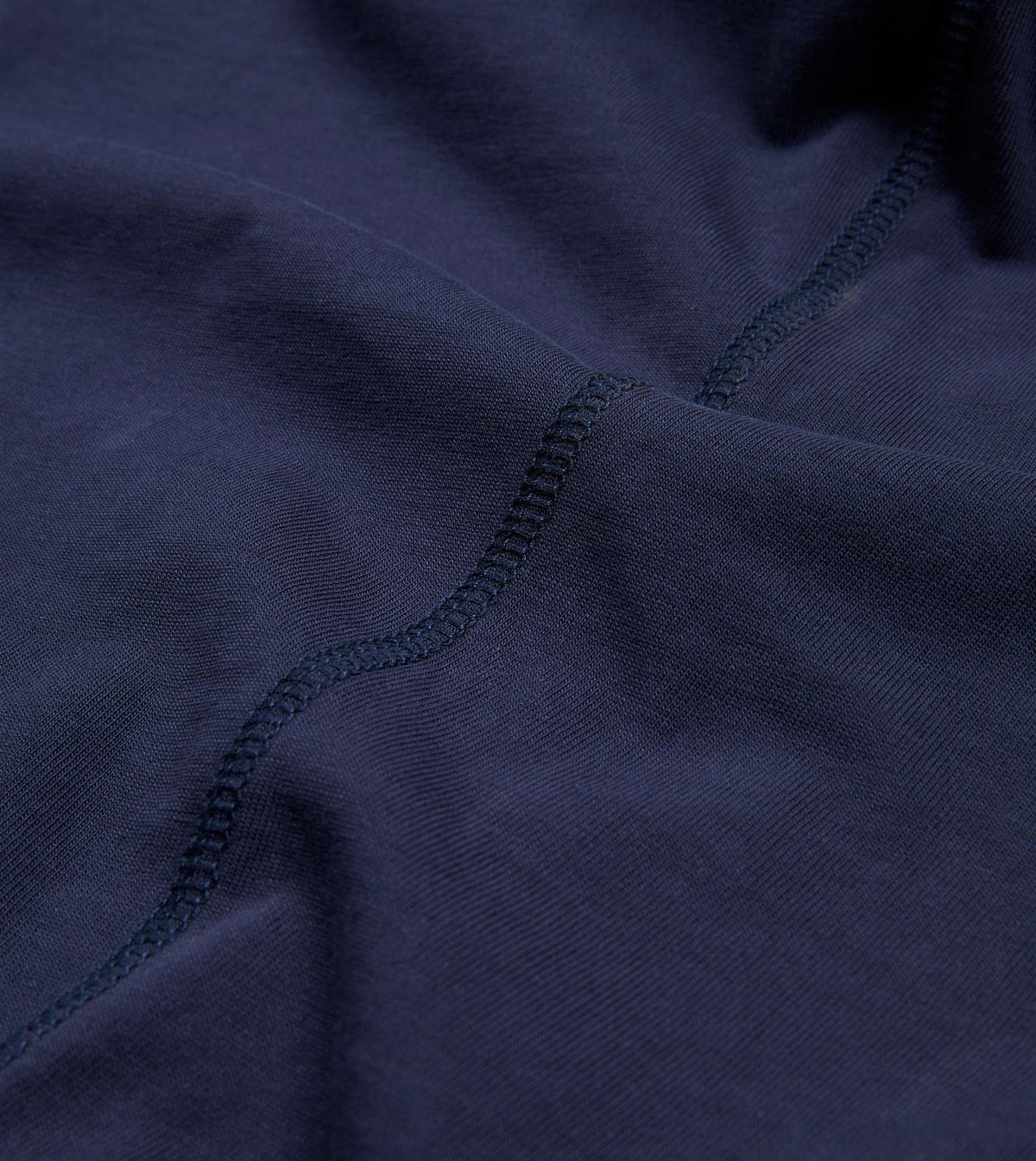 Cotton Crew Neck Hiking T-Shirt Navy