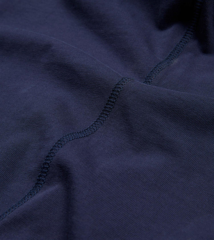 Cotton Crew Neck Hiking T-Shirt Navy