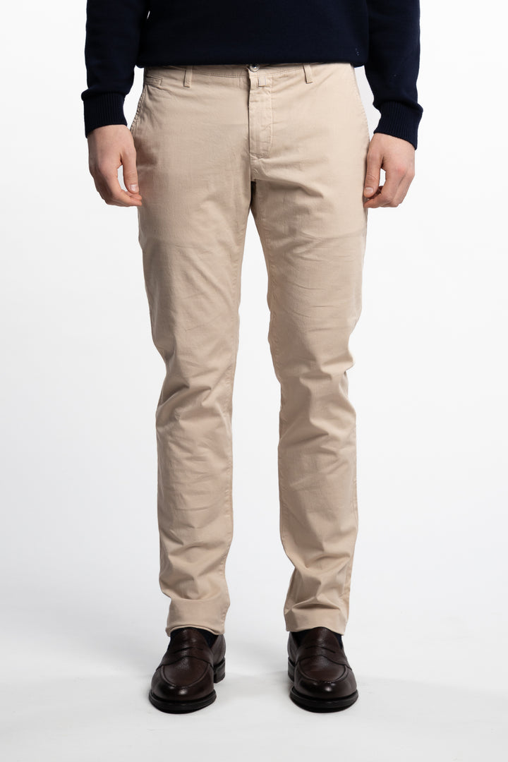 Bobby Slim Fit Stretch Chinos Almond