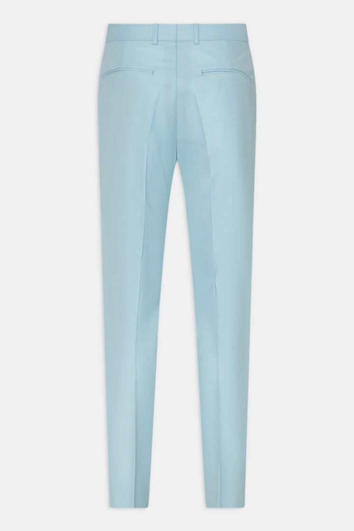 Denz Trousers Blue Powder