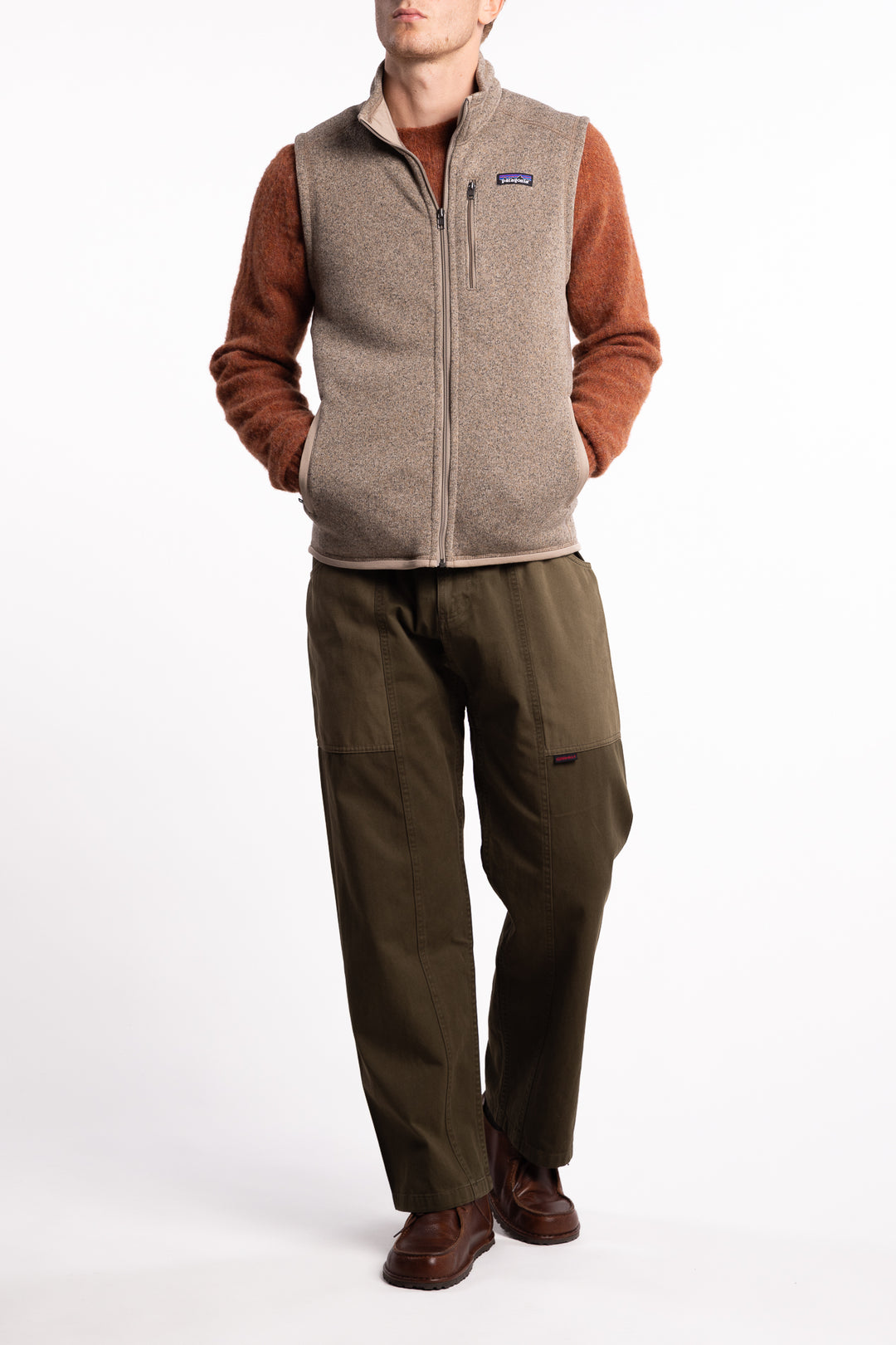 M Better Sweater Vest Seabird Grey