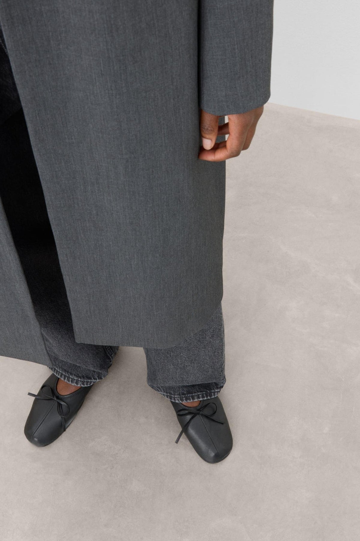 Blaise Black Leather