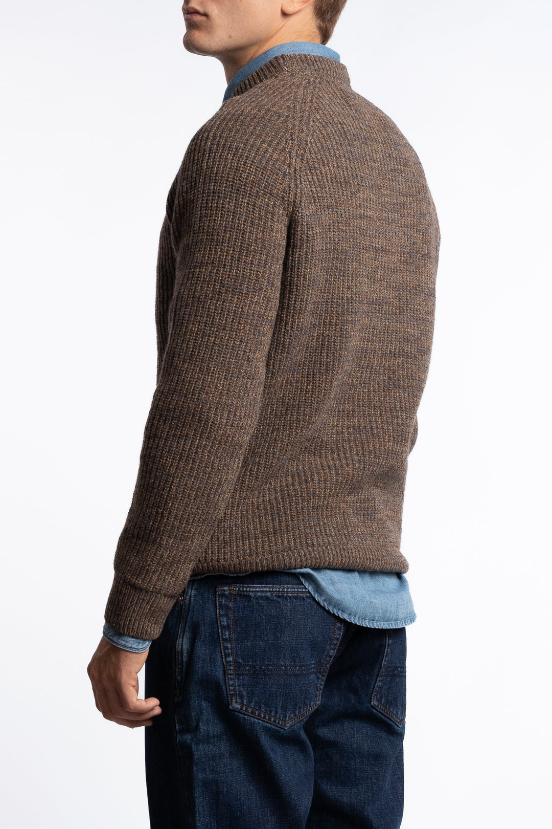 Horseford Crew Neck Sandstone