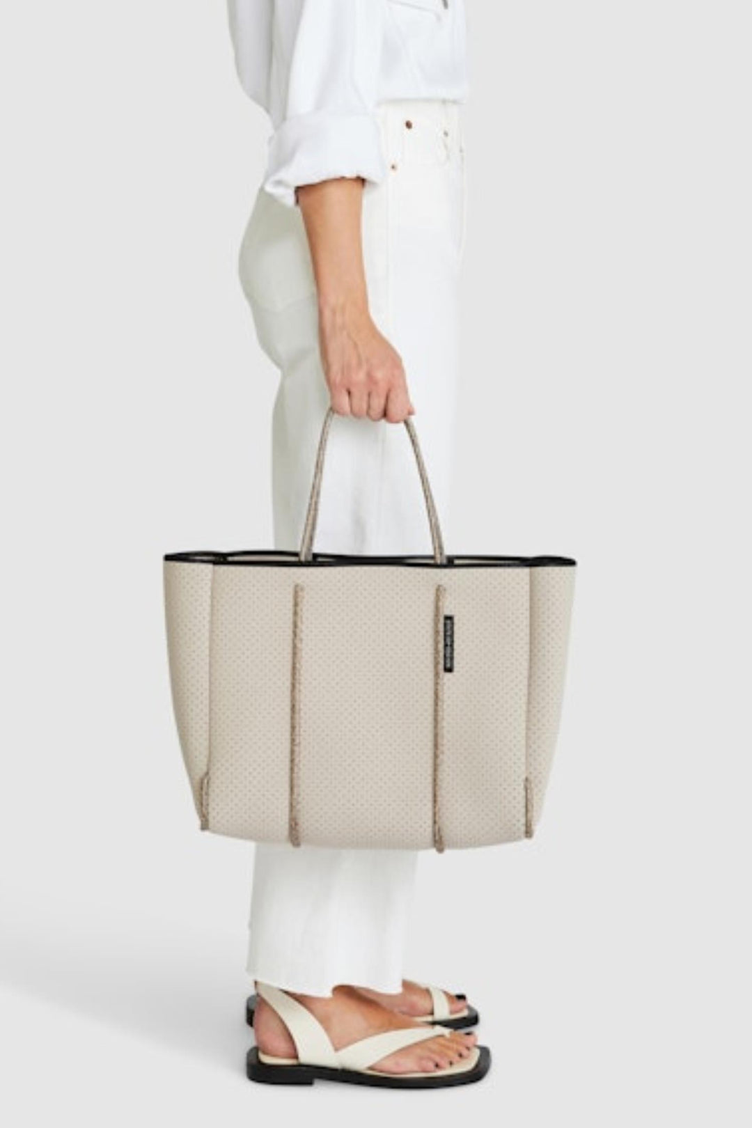 Flying Solo Tote- Stone