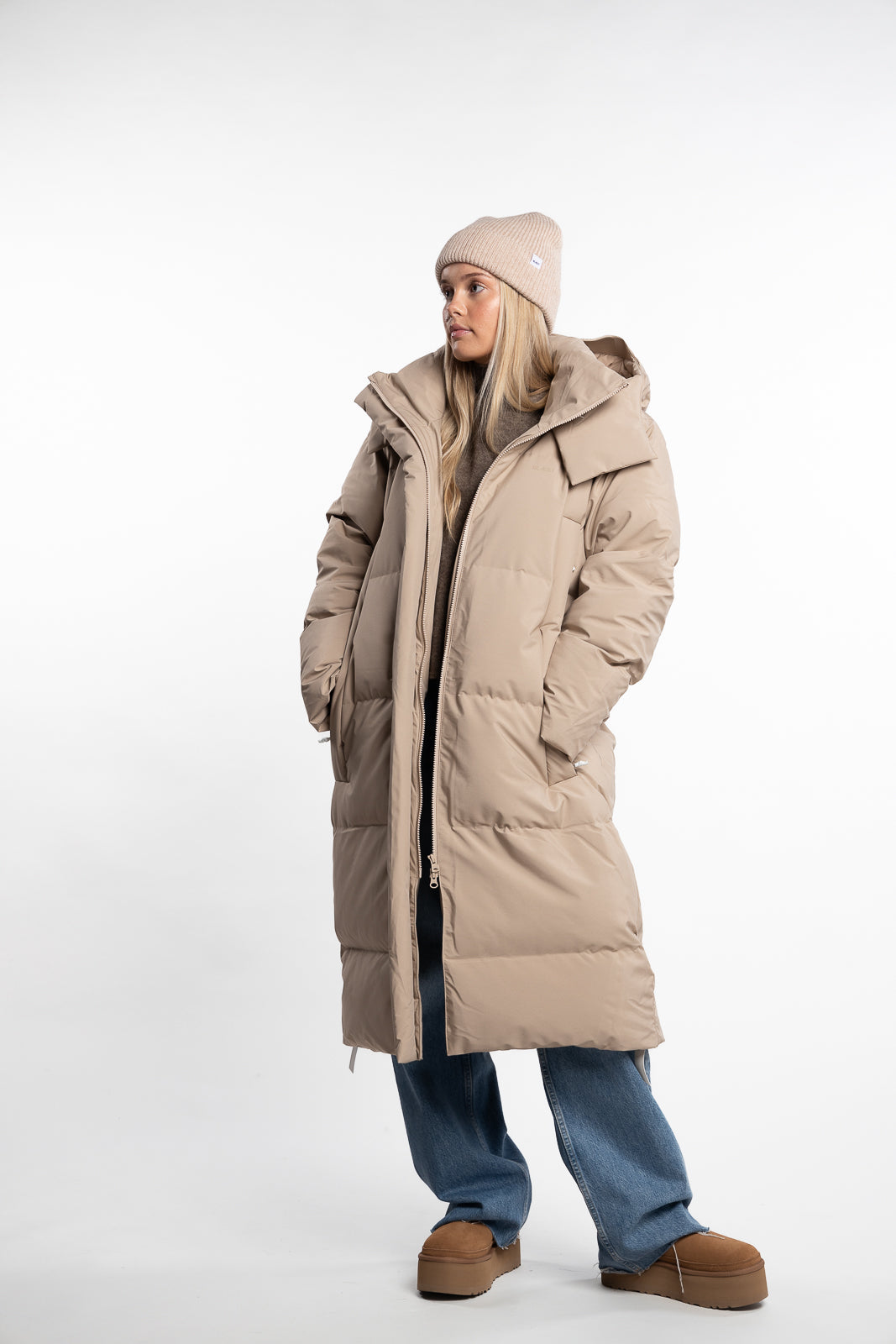 Stranda Down Jacket- Beige