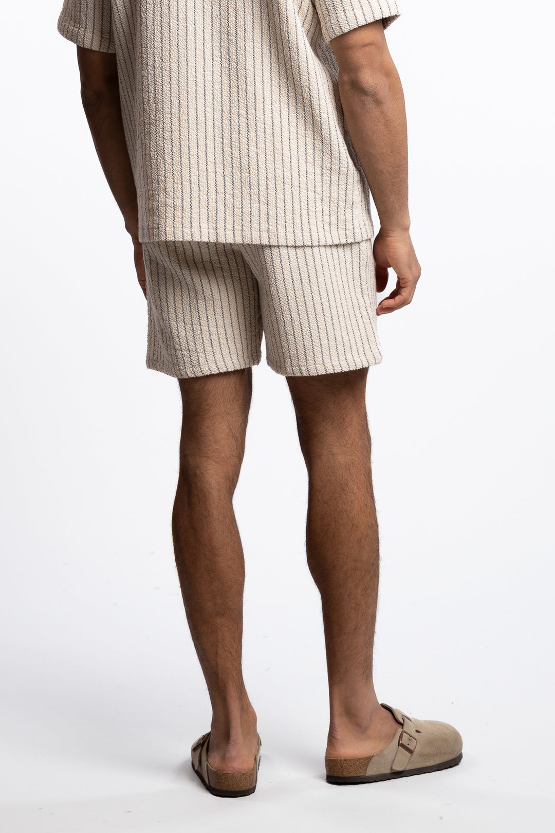 Houston Structured Shorts Ivory