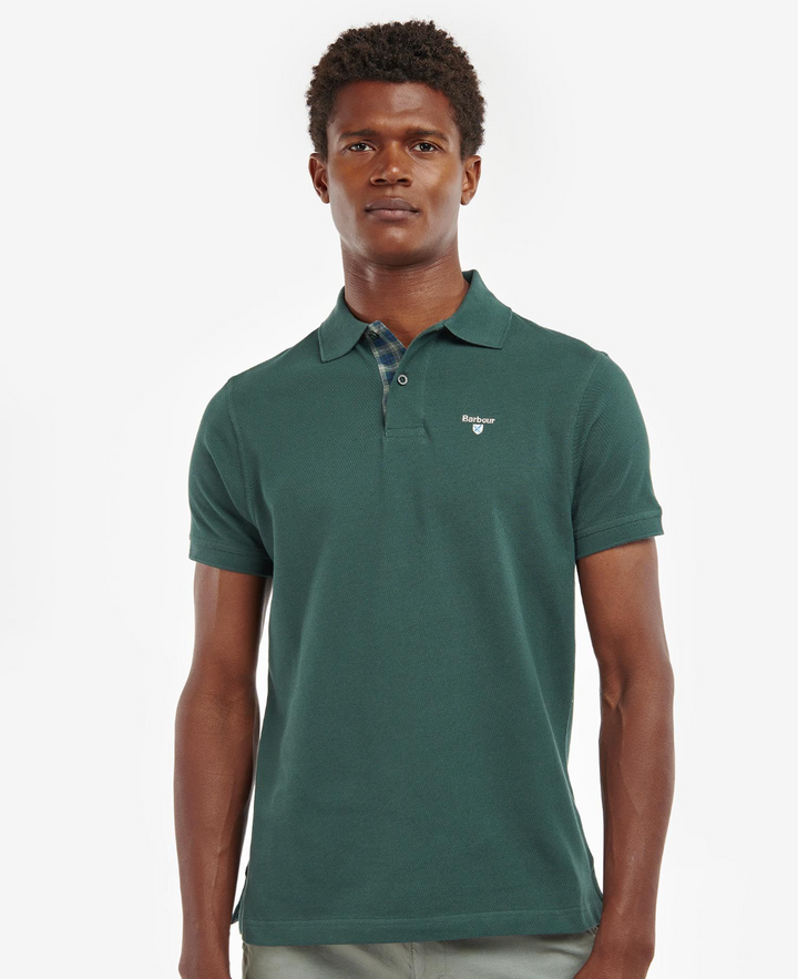 Cotton Polo Shirt Green Gables