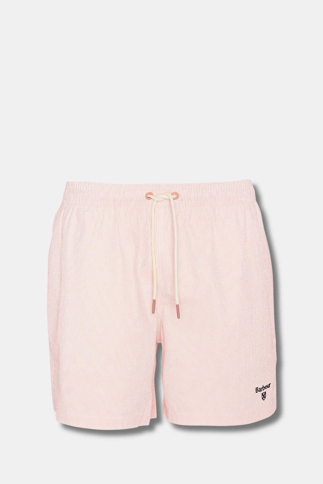Somerset Pinstripe Swim Shorts Pink Clay