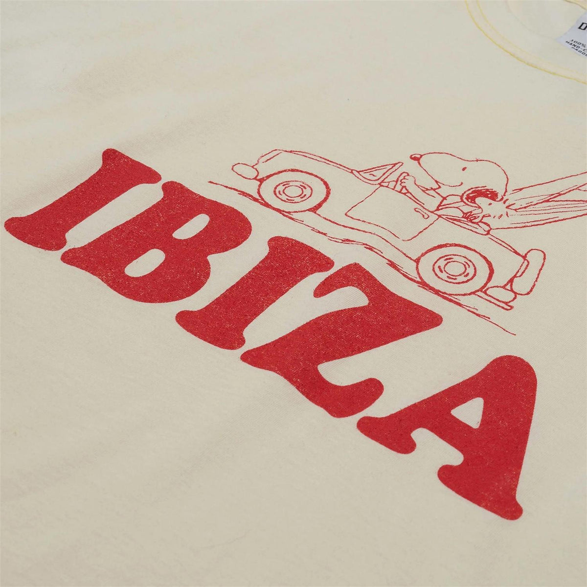 Ibiza T-Shirt Light Dyed Yellow