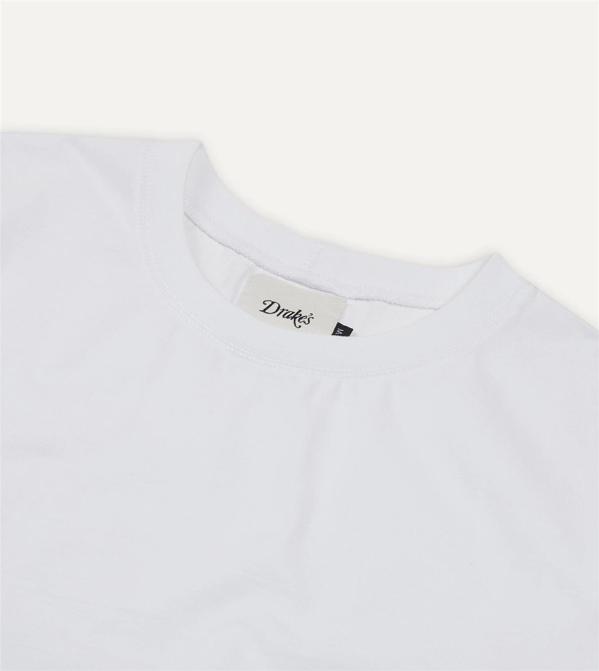 Cotton Crew Neck Hiking T-Shirt White
