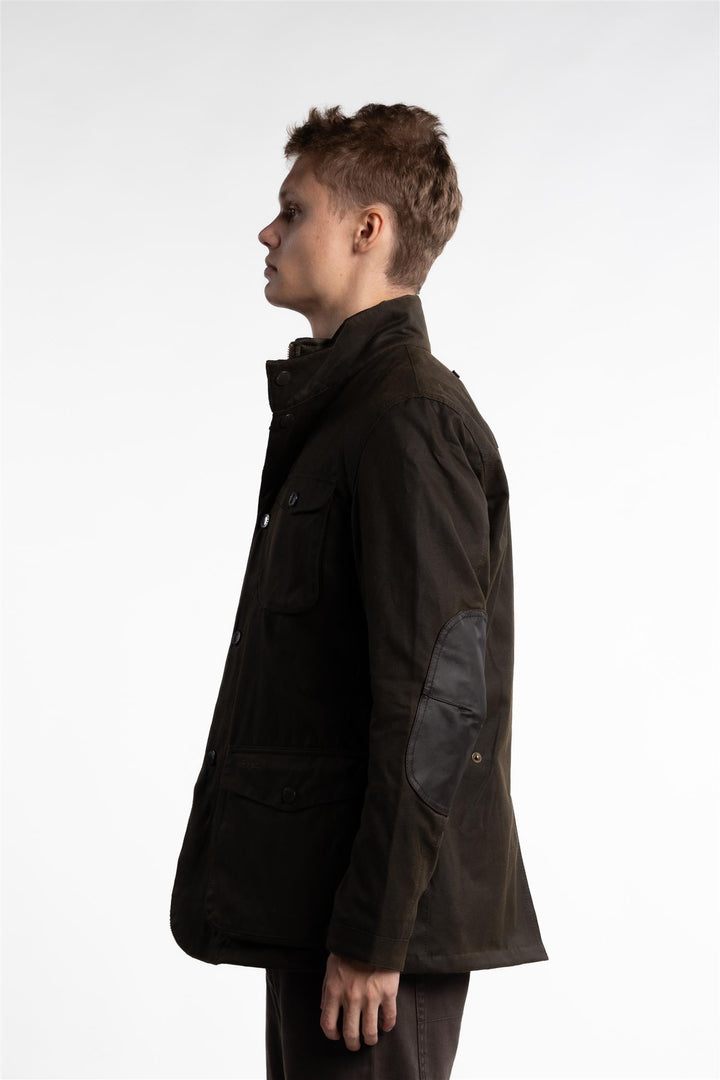 Ogston Wax Jacket Olive