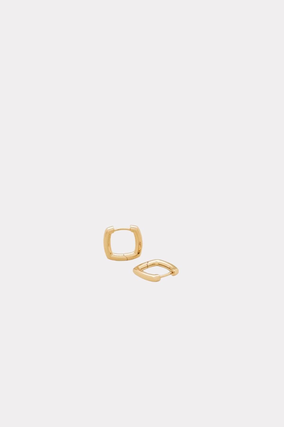Women's Frame Hoops Small- Gold