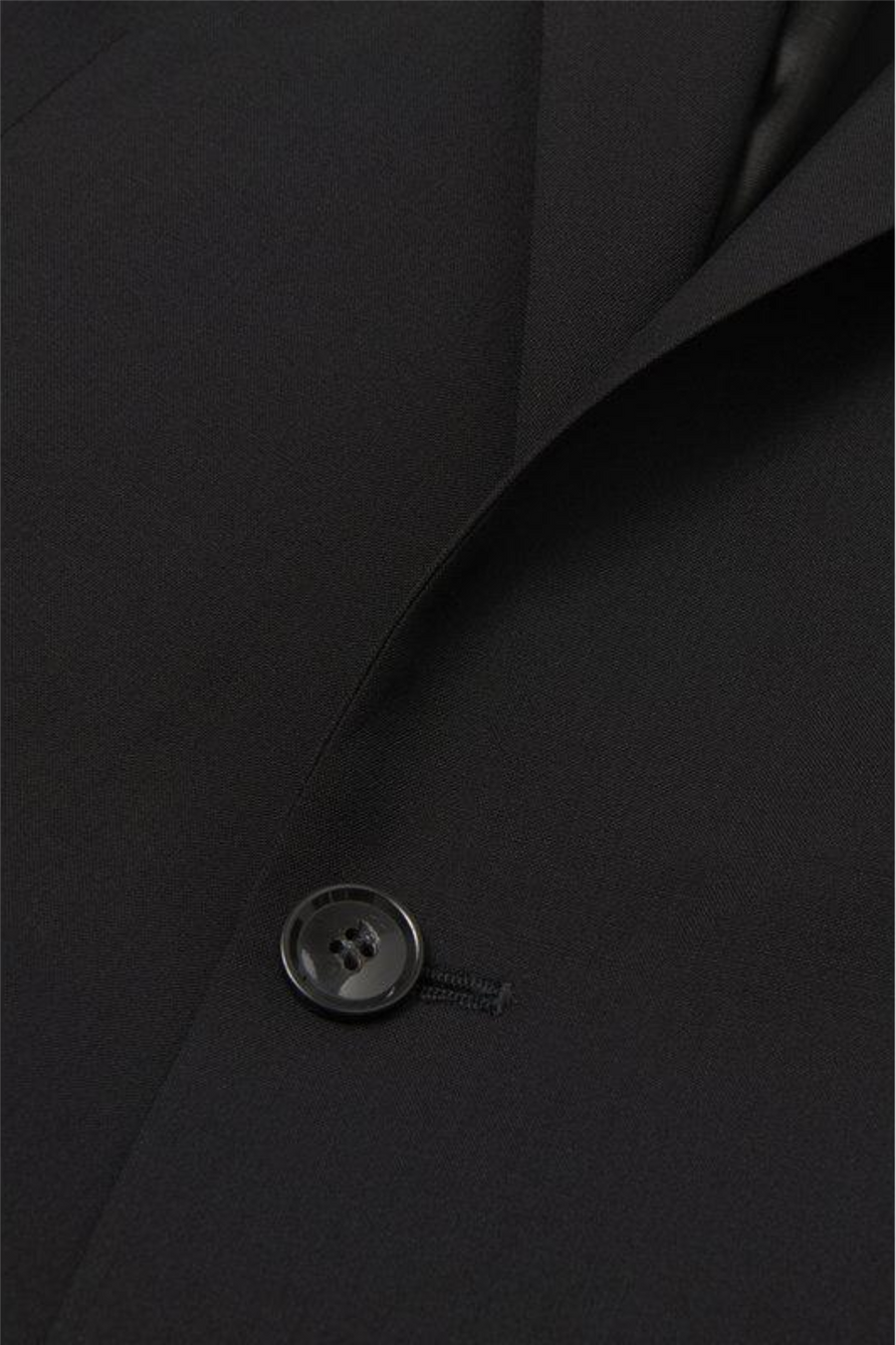 Joel Wide Fit Blazer Black