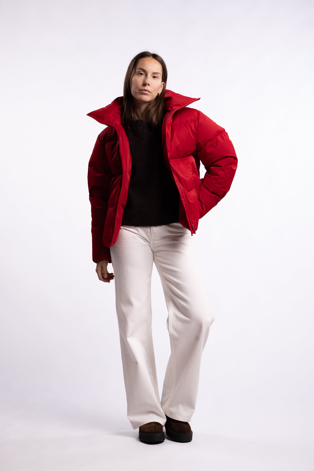 Edmont Down Jacket- Red