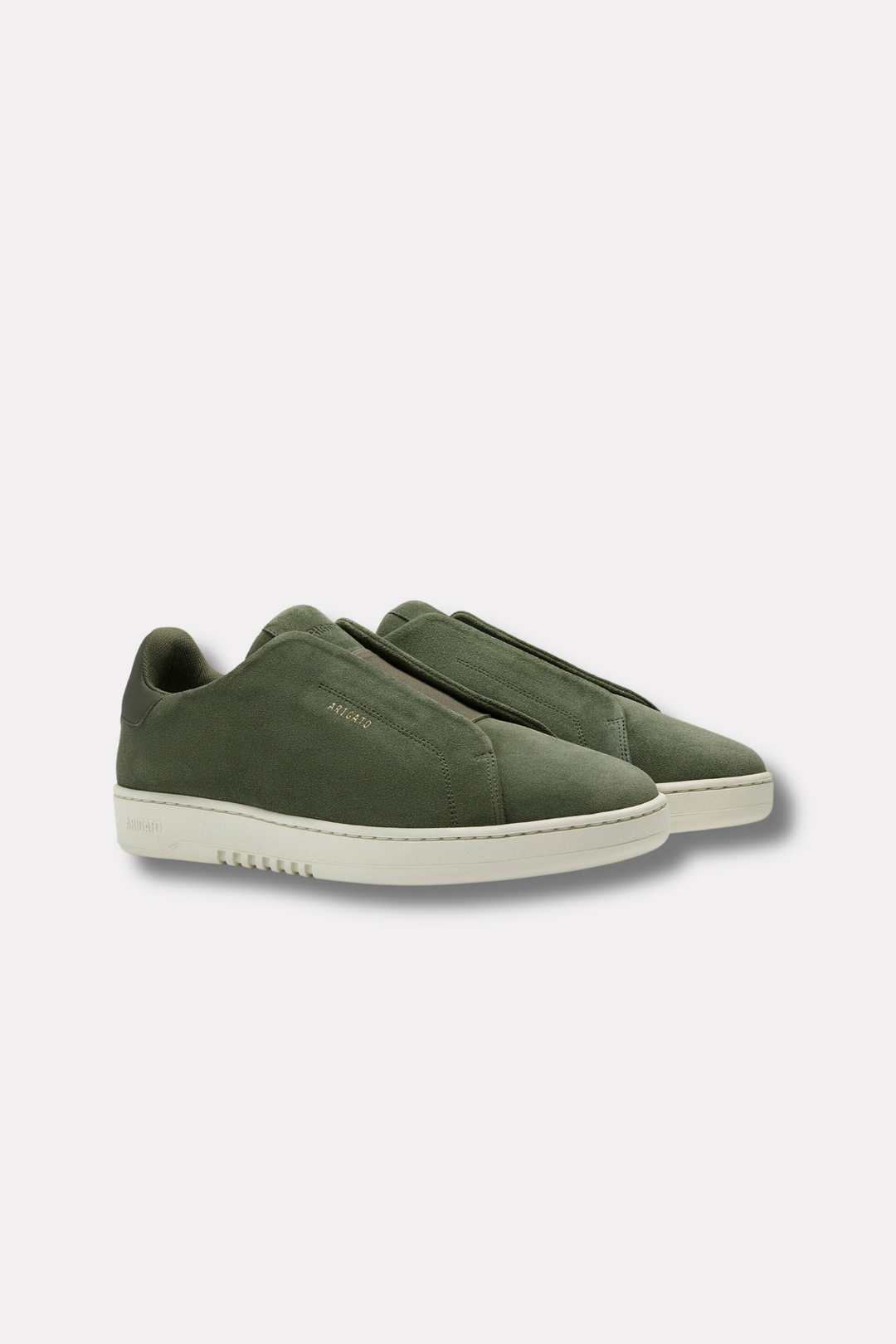 Dice Laceless Sneaker Dark Green/Off White