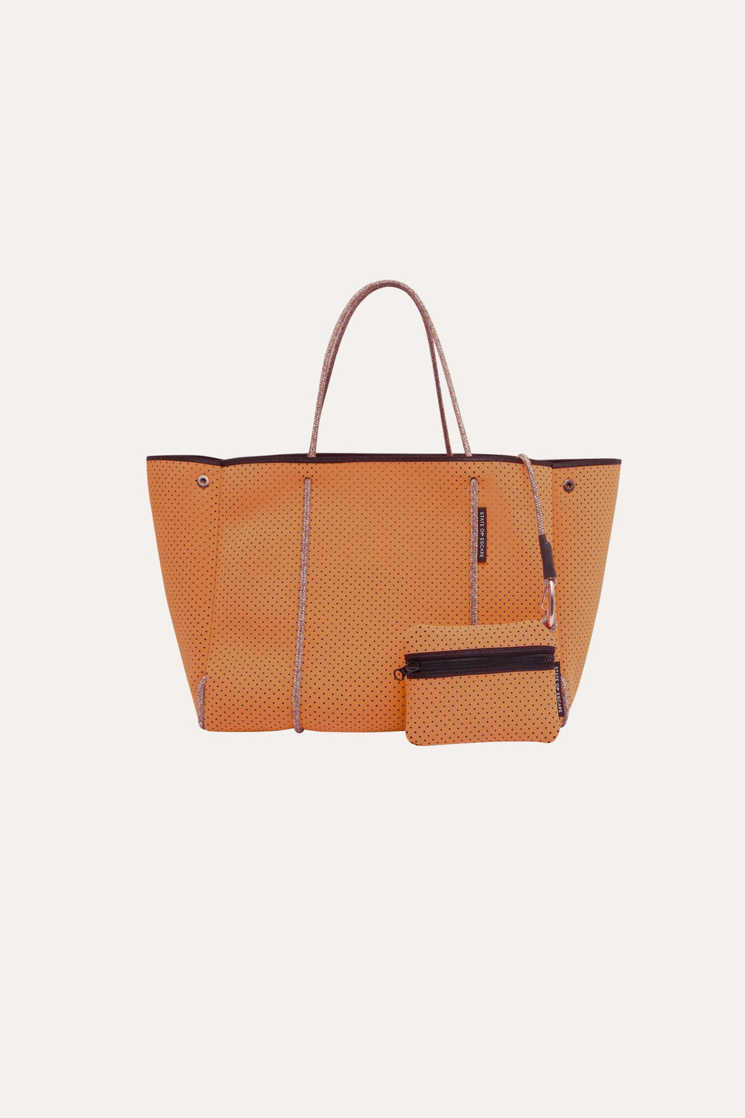 Escape Tote- Peach Haze Guava