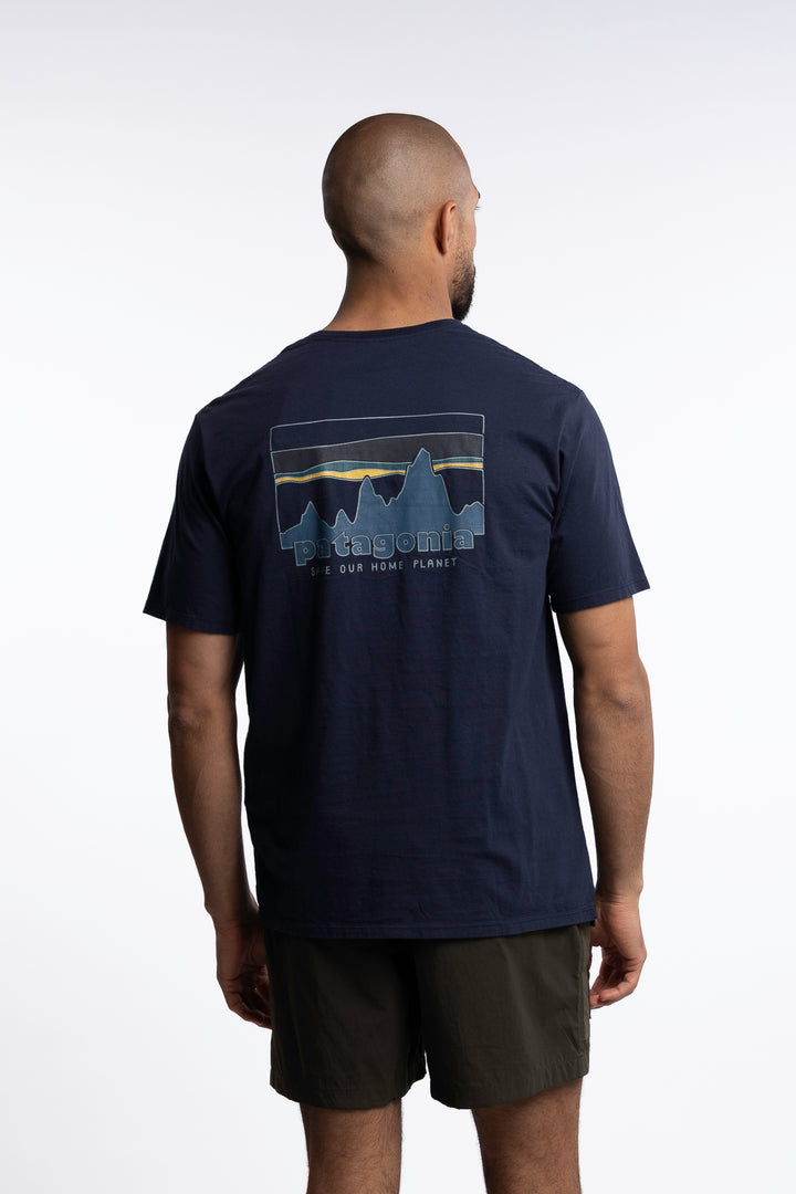 M 73 Skyline Organic T-Shirt New Navy
