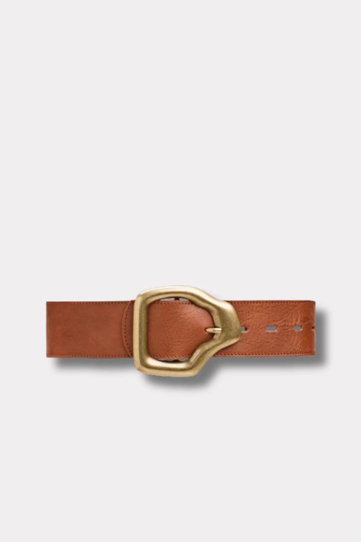 Ako Belt- Nutmeg Gold