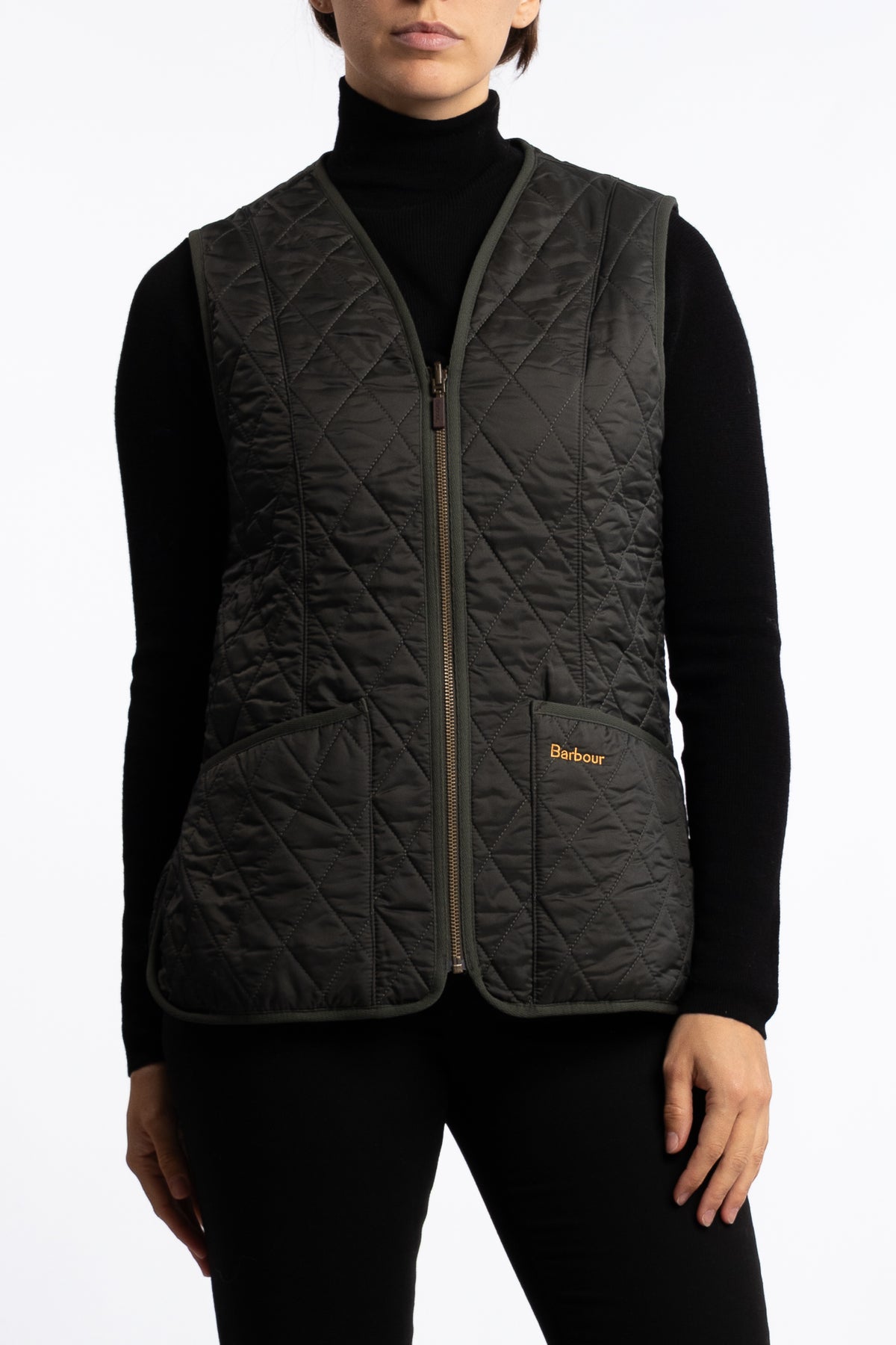Betty Fleece Vest- Olive