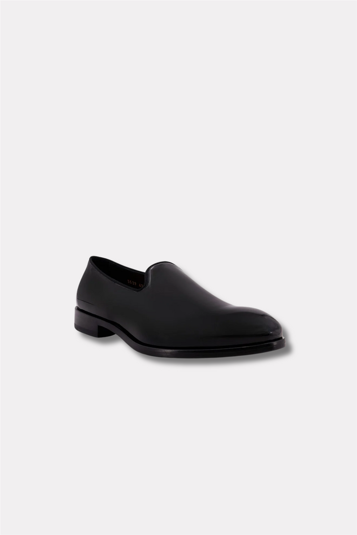 Black Patent Slipper Loafer