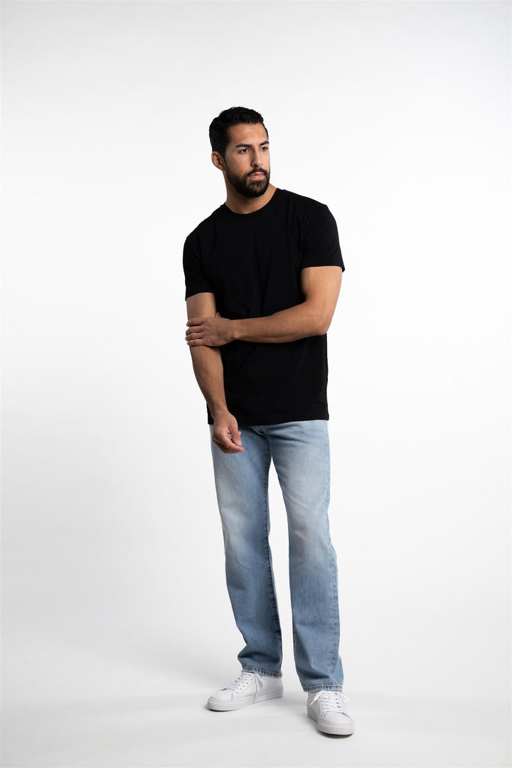 Kronos Round Neck T-Shirt Black