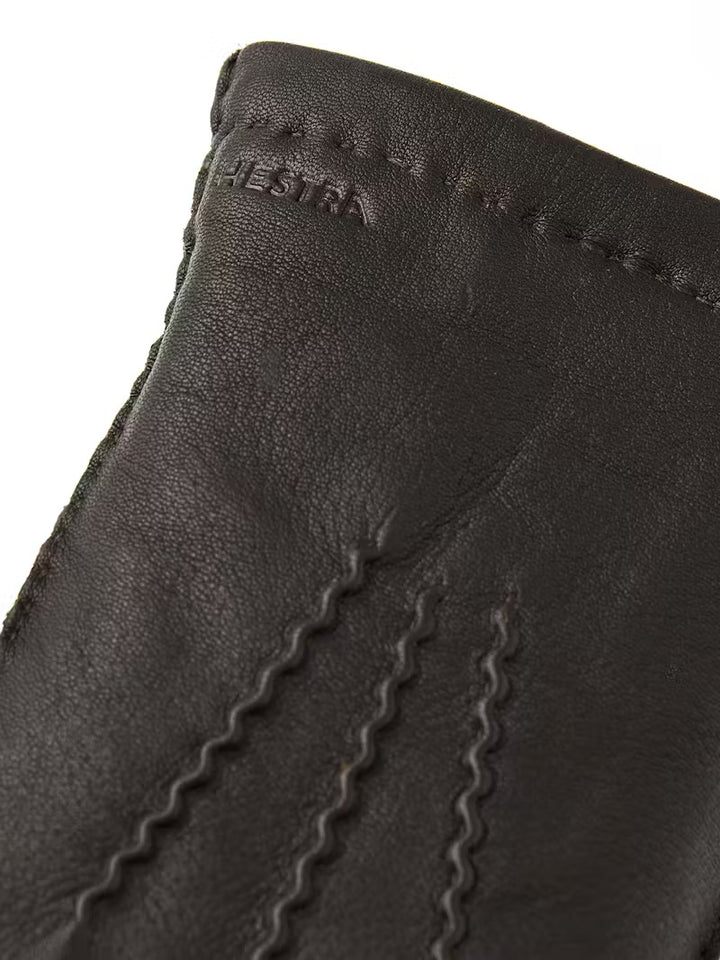 Matthew Deerskin Gloves Dark Brown
