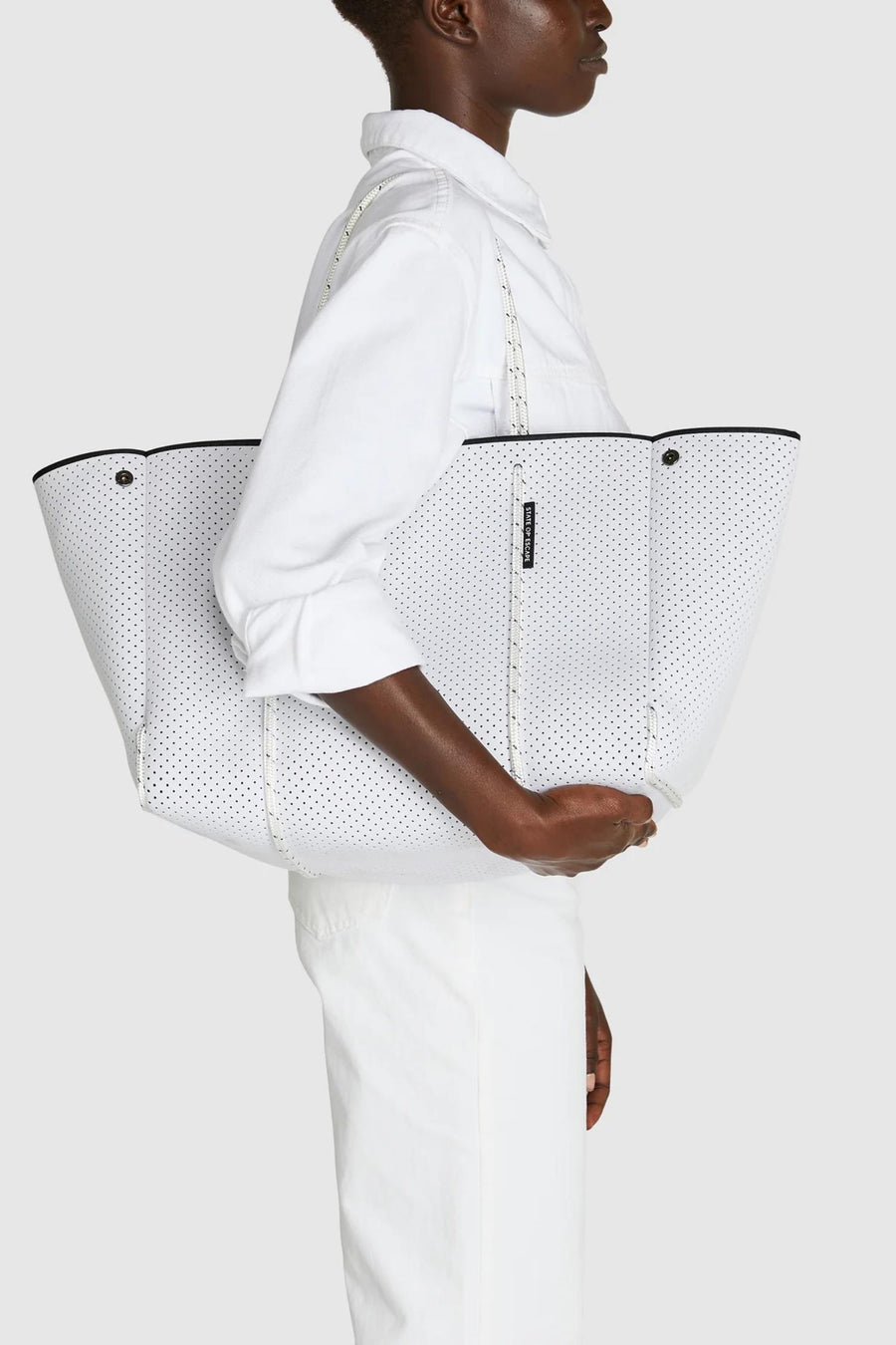 Escape Tote -Highlight Fleck White