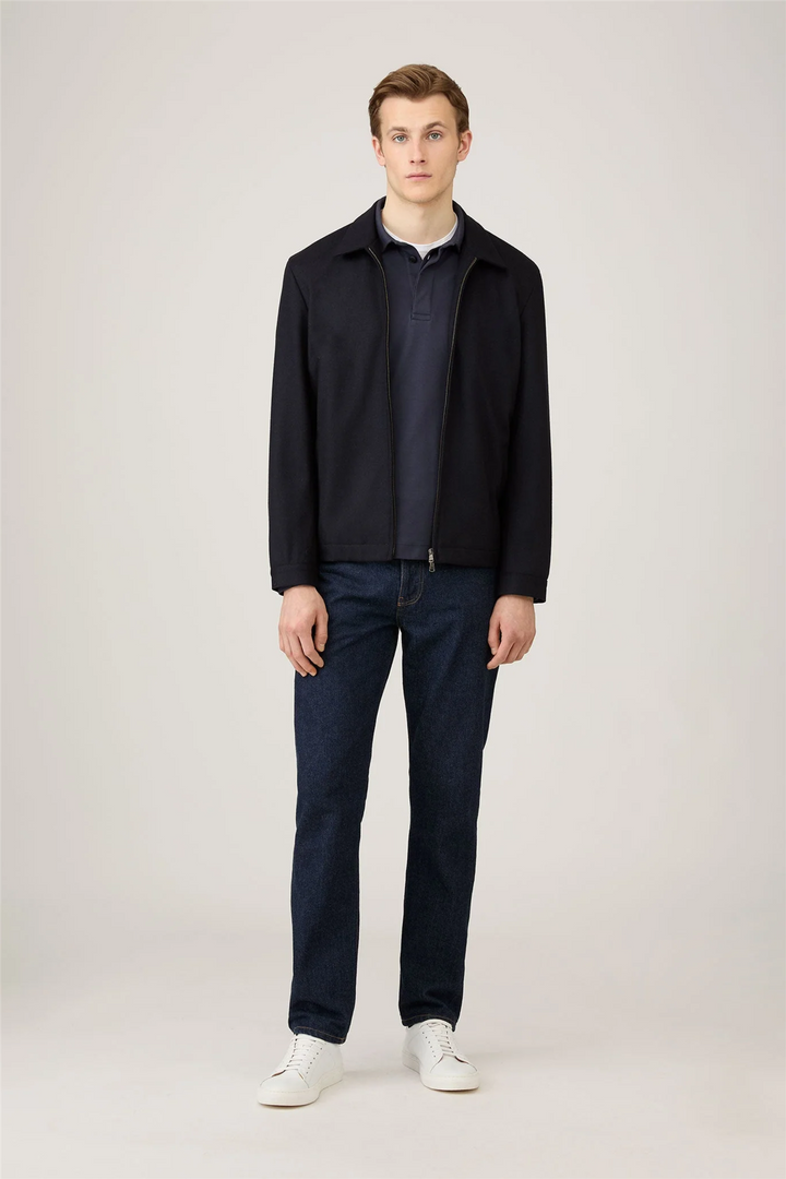 Heavyweight Rugby Polo Shirt Navy