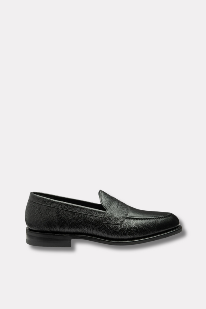 Imperial Penny Loafer Black Grain