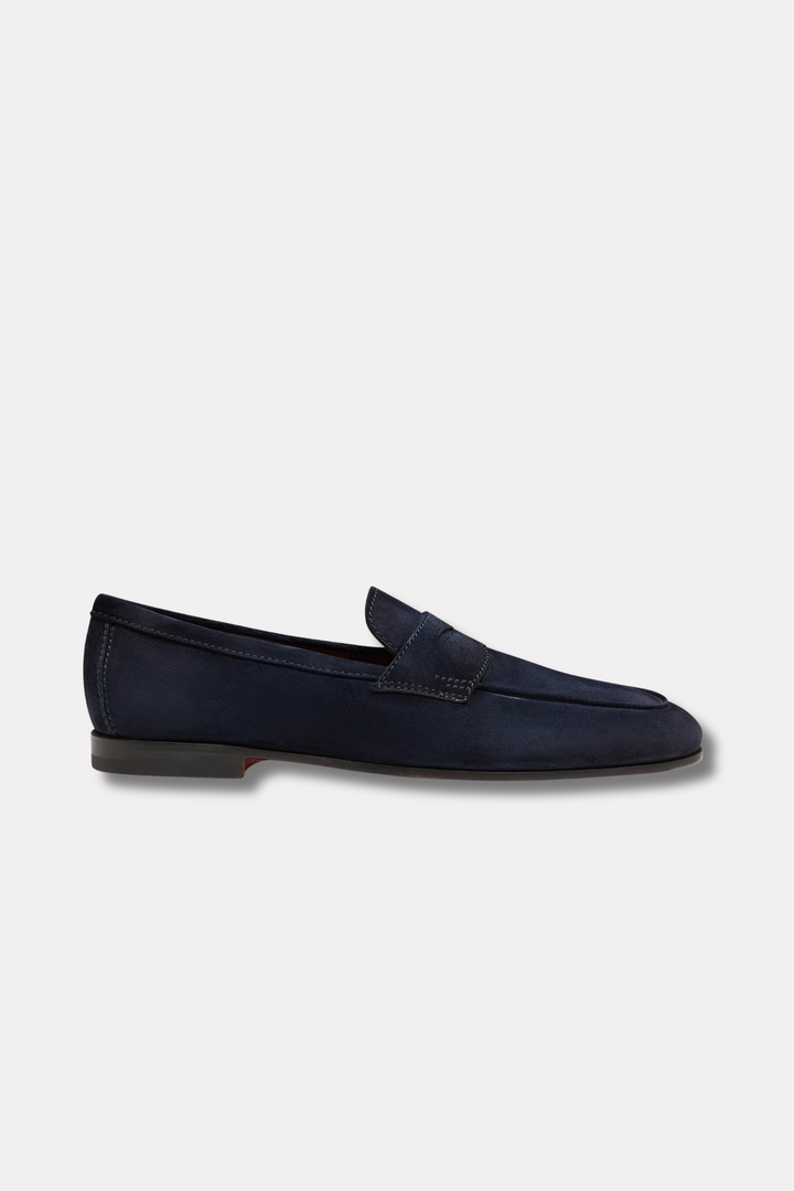 Carlo Loafer Blue Suede