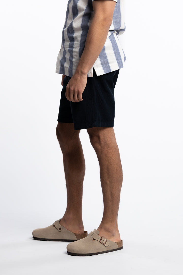 Corduroy Shorts Navy