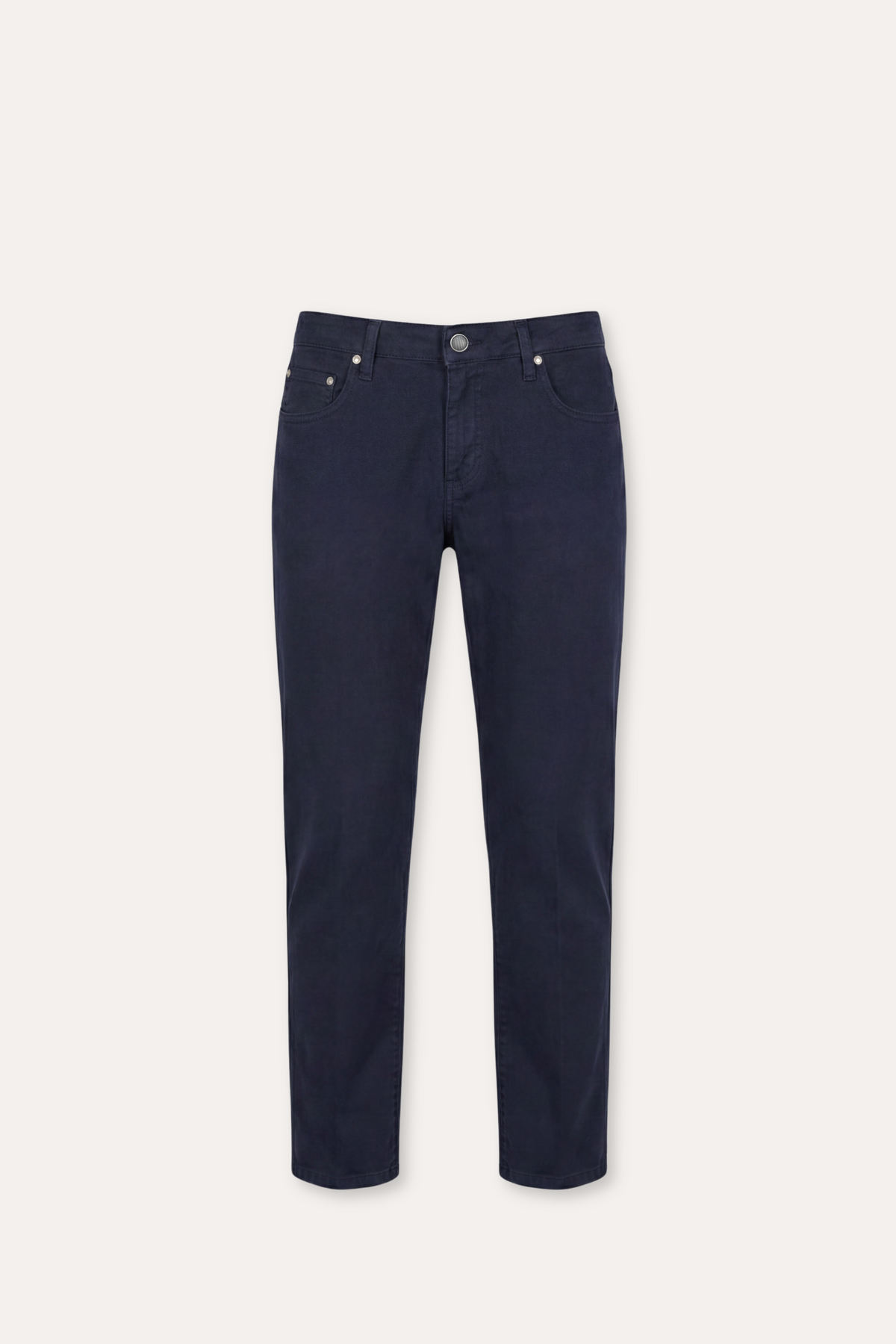 5-Pocket Cotton/Stretch Trousers Navy