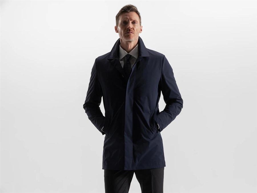 Maestro Coat Navy