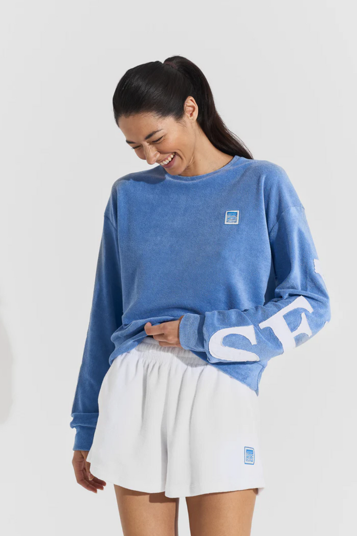 Terry logo sweat -  Sky Blue