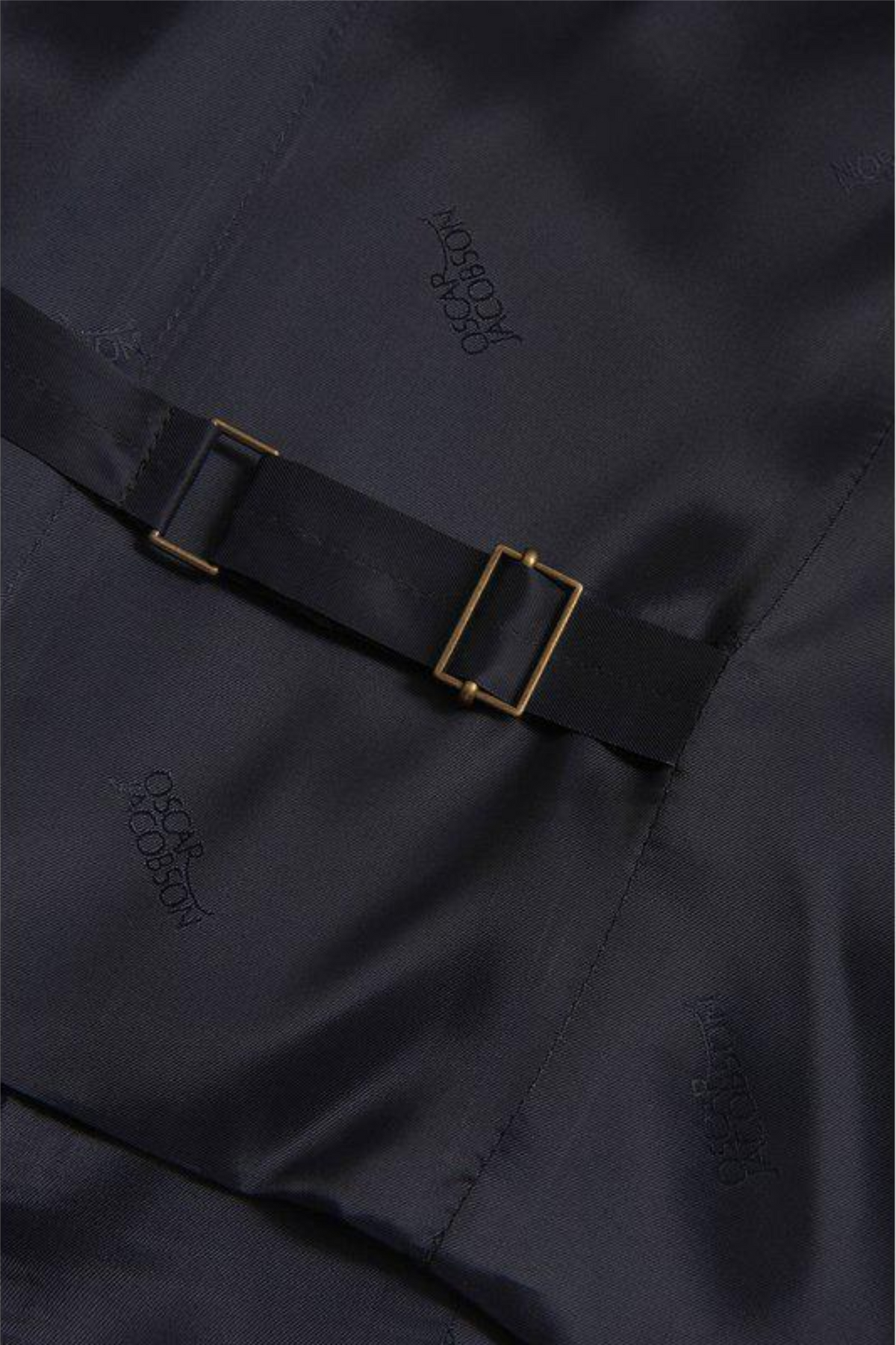 Carlo Slim Fit Wool Waistcoat Navy
