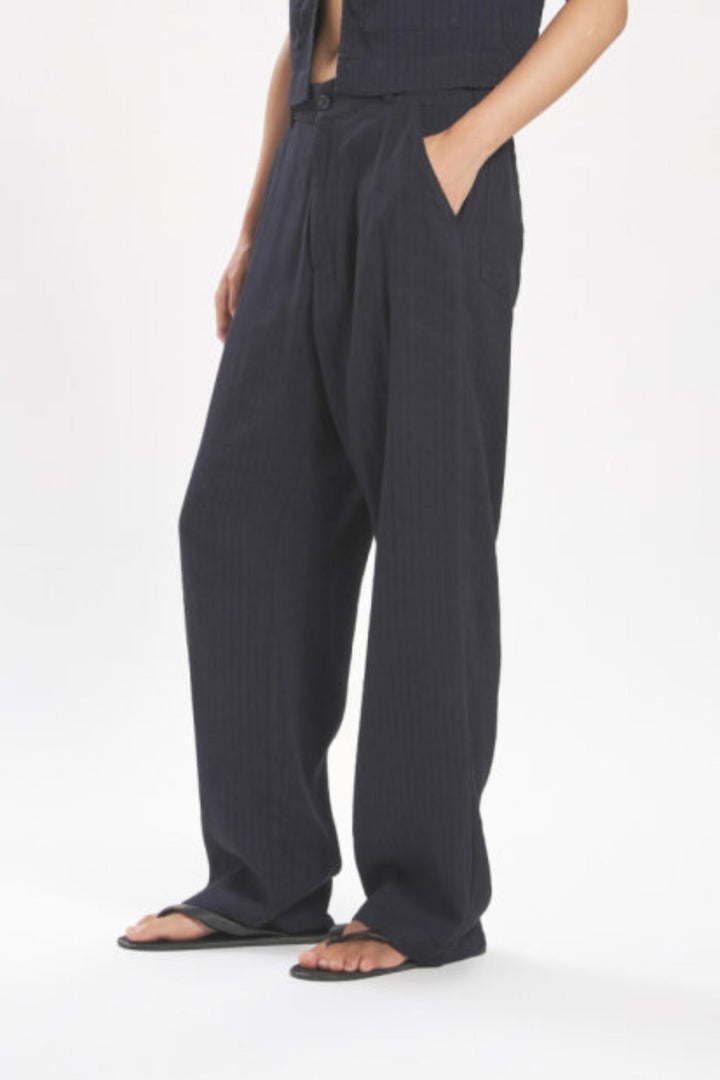 Trousers Ida Tendon- Navy