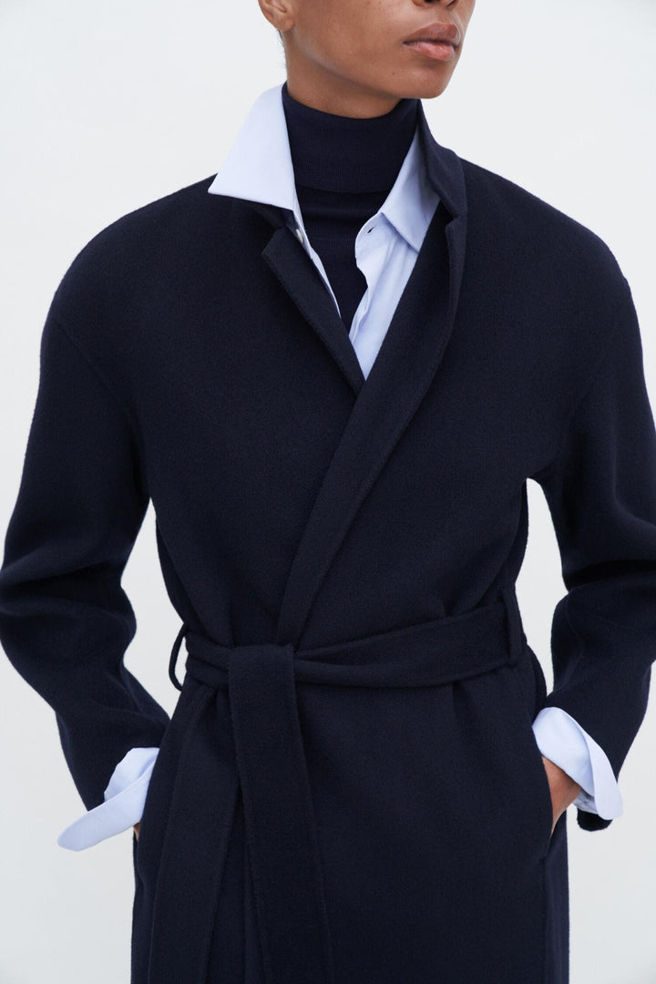 Alexa Coat- Navy